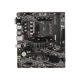 Материнская плата MSI A520M PRO AM4 2xDDR4 4xSATA3 RAID M.2 VGA HDMI DP ARGB header mATX