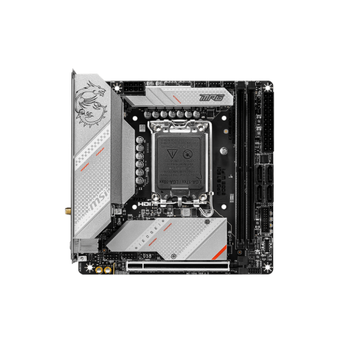 Материнская плата MSI MPG B760I EDGE WIFI LGA1700 2xDDR5 4xSATA3 2xM.2 HDMI DP M-ITX