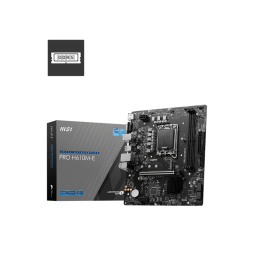 Материнская плата MSI PRO H610M-E LGA1700 H610 2xDDR5 4xSATA3 M.2 VGA HDMI mATX