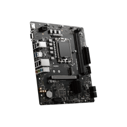 Материнская плата MSI PRO H610M-E LGA1700 H610 2xDDR5 4xSATA3 M.2 VGA HDMI mATX