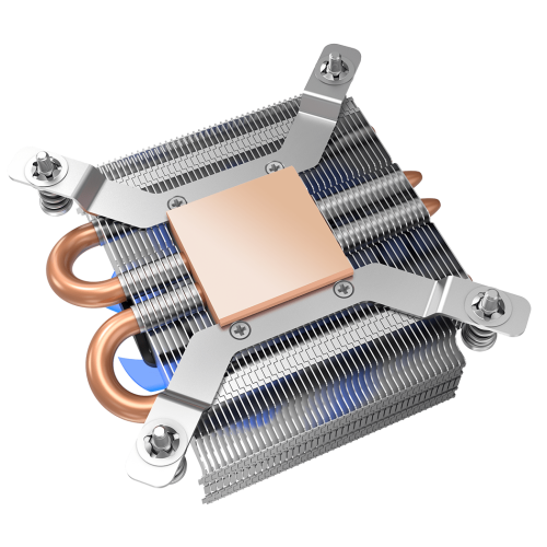 Ультратонкий вентилятор для процессора PCCooler S85 TDP 65W 4-pin LGA Intel 1700/1200/115x 27мм
