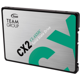 Твердотельный накопитель 2000GB SSD TeamGroup CX2 2.5” SATA3 R540Mb/s W490MB/s T253X6002T0C101