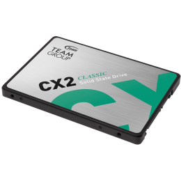 Твердотельный накопитель 2000GB SSD TeamGroup CX2 2.5” SATA3 R540Mb/s W490MB/s T253X6002T0C101