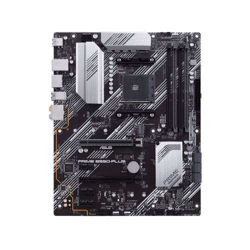 Материнская плата ASUS PRIME B550-PLUS, Socket AM4, 4xDDR4 (4400 OC), 6xSATA Raid, 2xM.2, 1xPCIe4.0 x16, 1xPCIe3.0x16, 3xPCIe3.0x1, HDMI, DP, ATX