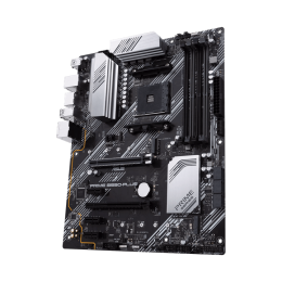 Материнская плата ASUS PRIME B550-PLUS, Socket AM4, 4xDDR4 (4400 OC), 6xSATA Raid, 2xM.2, 1xPCIe4.0 x16, 1xPCIe3.0x16, 3xPCIe3.0x1, HDMI, DP, ATX
