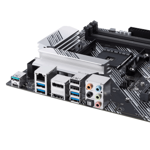 Материнская плата ASUS PRIME B550-PLUS, Socket AM4, 4xDDR4 (4400 OC), 6xSATA Raid, 2xM.2, 1xPCIe4.0 x16, 1xPCIe3.0x16, 3xPCIe3.0x1, HDMI, DP, ATX