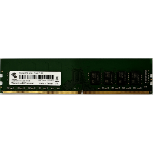 Оперативная память 16GB DDR4 3200MHz NOMAD PC4-25600 CL22 NMD3200D4U22-16GB Bulk Pack FULL совместимость!