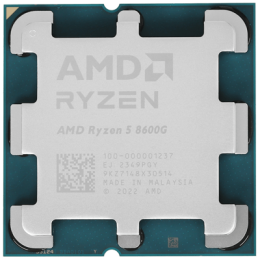 Процессор AMD Ryzen 5 8600G 4,3Гц (5,0ГГц Turbo) AM5, 4nm, 6/12/ L2 6Mb, L3 16Mb, 65W, with Radeon™ Graphics, 100-000001237 OEM