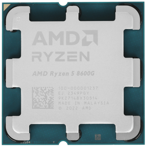 Процессор AMD Ryzen 5 8600G 4,3Гц (5,0ГГц Turbo) AM5, 4nm, 6/12/ L2 6Mb, L3 16Mb, 65W, with Radeon™ Graphics, 100-000001237 OEM