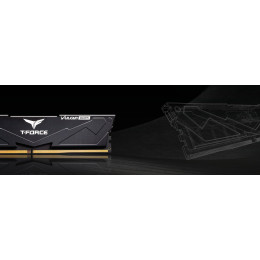 Оперативная память 32GB Kit (2x16GB) 6400MHz DDR5 Team Group (T-FORCE) VULCAN PC5-51200 CL40-40-40-84 1.35V (Gaming + Overclocking Ram) FLBD532G6400HC40BDC01 Black