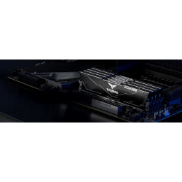 Оперативная память 32GB Kit (2x16GB) 6400MHz DDR5 Team Group (T-FORCE) VULCAN PC5-51200 CL40-40-40-84 1.35V (Gaming + Overclocking Ram) FLBD532G6400HC40BDC01 Black