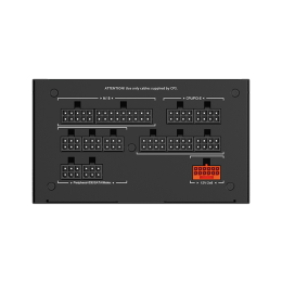 Блок питания PCCooler YS1200, 1200W, Full Modular, 80+ GOLD, КПД ≥92%, Fan 135mm, Японские конденсаторы, Гарантия от производителя 12 лет, произведены на заводе SeaSonic, Черный, P5-YS1200-G1F