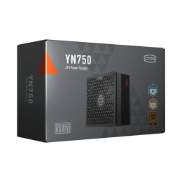 Блок питания PCCooler  750W, YN750, Full Modular, 80+ GOLD, Fan 135mm, КПД ≥90.5% Under Typical Load(50% Loading) Active PFC+Full Bridge SRCLLC+DC to DC, Черный, P5-YN750-G1F
