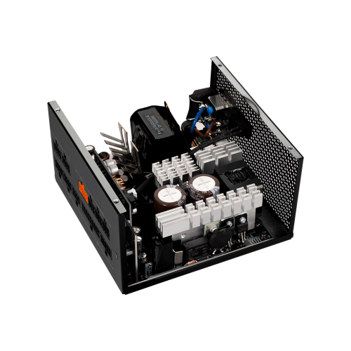 Блок питания PCCooler 750W, YN750, Full Modular, 80+ GOLD, Fan 135mm, КПД ≥90.5% Under Typical Load(50% Loading) Active PFC+Full Bridge SRCLLC+DC to DC, Черный, P5-YN750-G1F