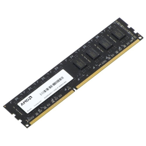 Оперативная память 4Gb DDR3 1333MHz AMD Radeon R3 Value Series, CL9, PC3-10600, 9-9-9-24, 1.5V, R334G1339U1S-U