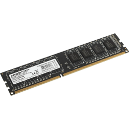 Оперативная память 4Gb DDR3 1600MHz AMD Radeon R5 Entertainment Series, CL11, PC3-12800, 11-11-11-28, 1.5V, R534G1601U1S-U