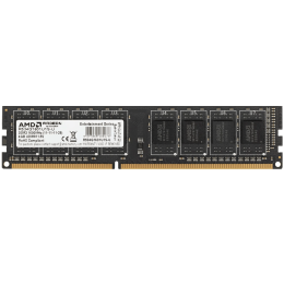 Оперативная память 4Gb DDR3 1600MHz AMD Radeon R5 Entertainment Series, CL11, PC3-12800, 11-11-11-28, 1.5V, R534G1601U1S-U