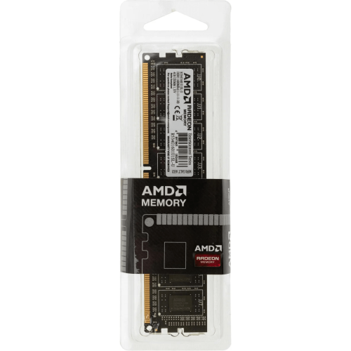 Оперативная память 4Gb DDR3 1600MHz AMD Radeon R5 Entertainment Series, CL11, PC3-12800, 11-11-11-28, 1.35V, R534G1601U1SL-U