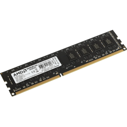 Оперативная память 8Gb DDR3 1600MHz AMD Radeon R5 Entertainment Series, CL11, PC3-12800, 11-11-11-28, 1.5V, R538G1601U2S-U Retail Pack
