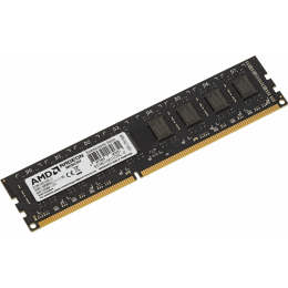 Оперативная память 8Gb DDR3 1600MHz AMD Radeon R5 Entertainment Series, CL11, PC3-12800, 11-11-11-28, 1.35V, R538G1601U2SL-U