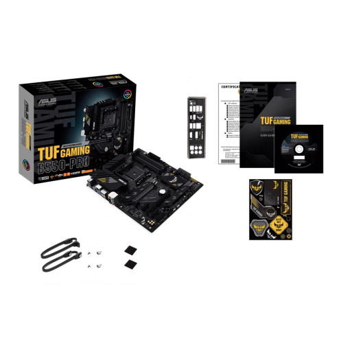 Материнская плата ASUS TUF GAMING B550-PRO AM4 4xDDR4 6xSATA3 2xM.2 RAID HDMI DP ATX