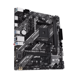 Материнская плата ASUS PRIME B550M-K ARGB AM4 2xDDR4 4xSATA3 RAID 2xM.2 1xHDMI 1xDP Type-C Коннектор  mATX
