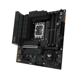 Материнская плата ASUS TUF GAMING B760M-PLUS II, LGA1700 4xDDR5 4xSATA3 3xM.2 RAID HDMI DP mATX