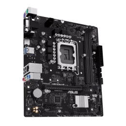 Материнская плата ASUS PRIME H610M-R-SI, LGA1700 2xDDR5 4xSATA3 M.2 VGA HDMI DP mATX