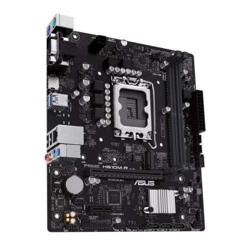 Материнская плата ASUS PRIME H610M-R-SI, LGA1700 2xDDR5 4xSATA3 M.2 VGA HDMI DP mATX