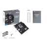 Материнская плата ASUS PRIME H610M-R-SI, LGA1700 2xDDR5 4xSATA3 M.2 VGA HDMI DP mATX