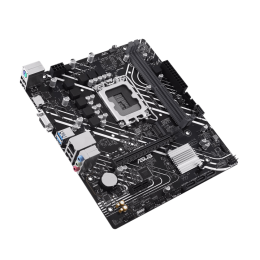 Материнская плата ASUS PRIME H610M-K, LGA1700 2xDDR5 4xSATA3 M.2 1xVGA 1xHDMI, COM header, RGB header mATX