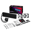 Водяное охлаждение CPU Asus ROG STRIX LC III 360 ARGB 120mm Liquid CPU Cooler, 3 x12cm PWM Fan, ARGB