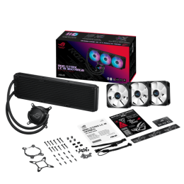 Водяное охлаждение CPU Asus ROG STRIX LC III 360 ARGB 120mm Liquid CPU Cooler, 3 x12cm PWM Fan, ARGB