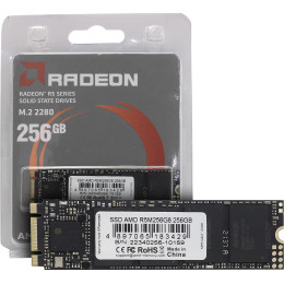 Твердотельный накопитель  256GB SSD AMD RADEON R5 M.2 2280 SATAIII R550MB/s W469MB/s R5M256G8