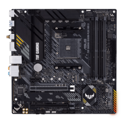 Материнская плата ASUS TUF GAMING B550M-PLUS WIFI II AM4 4xDDR4 4xSATA3 RAID 2xM.2 HDMI DP mATX