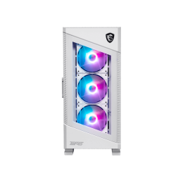 Компьютерный корпус MSI MPG VELOX 100R WHITE ATX/Micro-ATX/Mini-ITX, 2xUSB 3.2 Type-A, 1xUSB 3.2 Type-C Белый