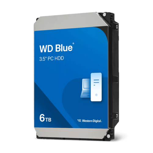 Жесткий диск HDD 6Tb Western Digital Blue SATA 6Gb/s 256Mb 5400rpm WD60EZAX. НОВИНКА!