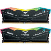 Оперативная память 64GB Kit (2x32GB) 6000MHz DDR5 Team Group DELTA RGB, PC5-48000, CL38-38-38-78, 1.35V, FF3D564G6000HC38ADC01 Black