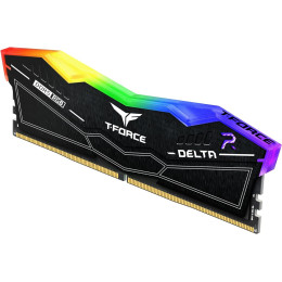 Оперативная память 64GB Kit (2x32GB) 6000MHz DDR5 Team Group DELTA RGB, PC5-48000, CL38-38-38-78, 1.35V, FF3D564G6000HC38ADC01 Black
