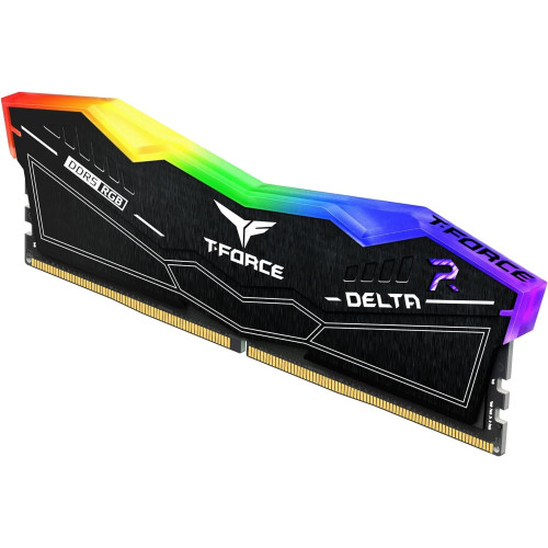 Оперативная память 64GB Kit (2x32GB) 6000MHz DDR5 Team Group DELTA RGB, PC5-48000, CL38-38-38-78, 1.35V, FF3D564G6000HC38ADC01 Black