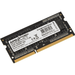 Оперативная память для ноутбука 4Gb DDR3L 1600MHz AMD Radeon R5 Entertainment Series R534G1601S1SL-U Retail
