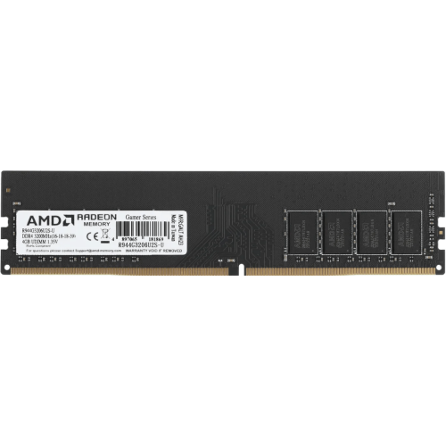 Оперативная память 4GB DDR4 3200MHz AMD Radeon R9 Gamer Series R944G3206U2S-U Retail Pack