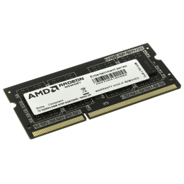 Оперативная память для ноутбука 4Gb DDR3 1600MHz AMD Radeon R5 Entertainment Series R534G1601S1S-U Retail