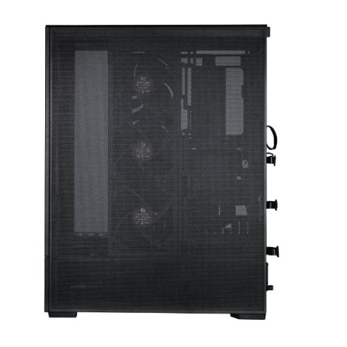 Корпус Lian Li SUP01X ATX/M-ATX/ITX, в комплекте 3xFan120mm PWM, 3xПылевой фильтр1xКнопка питания, 1xКнопка сброса 2xUSB3.0 TYPE-A, 1xUSB3.1, TYPE-C, 1xМикрофон 1xКнопка цвета подсветки (C), 1xКнопка режима подсветки (M) G99.SUP01X.00 БП ATX, Black