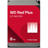 Жесткий диск для NAS систем HDD 8Tb Western Digital RED Plus SATA6Gb/s 3.5" 256Mb 5400rpm WD80EFPX