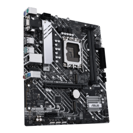 Материнская плата ASUS PRIME H610M-A D4-CSM, LGA1700 2xDDR4 4xSATA3 2xM.2 1xD-Sub 1xHDMI 1xDP,  2*ARGB headers, 1 x COM Port header, mATX
