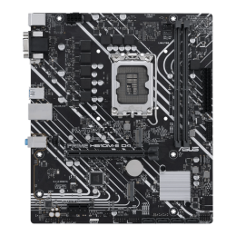 Материнская плата ASUS PRIME H610M-E D4-CSM, LGA1700 2xDDR4 4xSATA3 2xM.2 1xD-SUB, 1xHDMI, 1xDP, 1xCOM Port header, 1xRGB header,  mATX