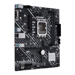 Материнская плата ASUS PRIME H610M-E D4-CSM, LGA1700 2xDDR4 4xSATA3 2xM.2 1xD-SUB, 1xHDMI, 1xDP, 1xCOM Port header, 1xRGB header,  mATX