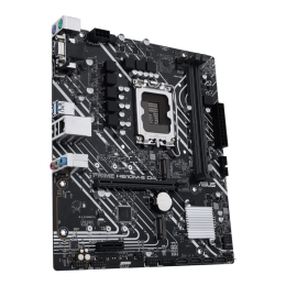 Материнская плата ASUS PRIME H610M-E D4-CSM, LGA1700 2xDDR4 4xSATA3 2xM.2 1xD-SUB, 1xHDMI, 1xDP, 1xCOM Port header, 1xRGB header,  mATX