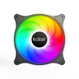Вентилятор для корпуса PCCooler FX 120 ARGB BK 1x(120x120x25mm) 1000-2000 ± 10% RPM 52,79CFM Black